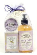Load image into Gallery viewer, Liquid Soap Bar Soap &amp; Butter Gift Set
