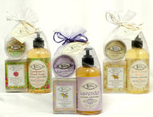 Load image into Gallery viewer, Liquid Soap Bar Soap &amp; Butter Gift Set