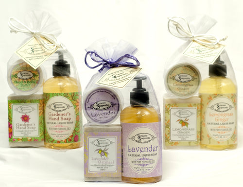 Liquid Soap Bar Soap & Butter Gift Set