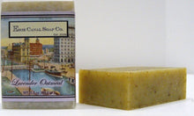 Load image into Gallery viewer, Lavender oatmeal soap bar